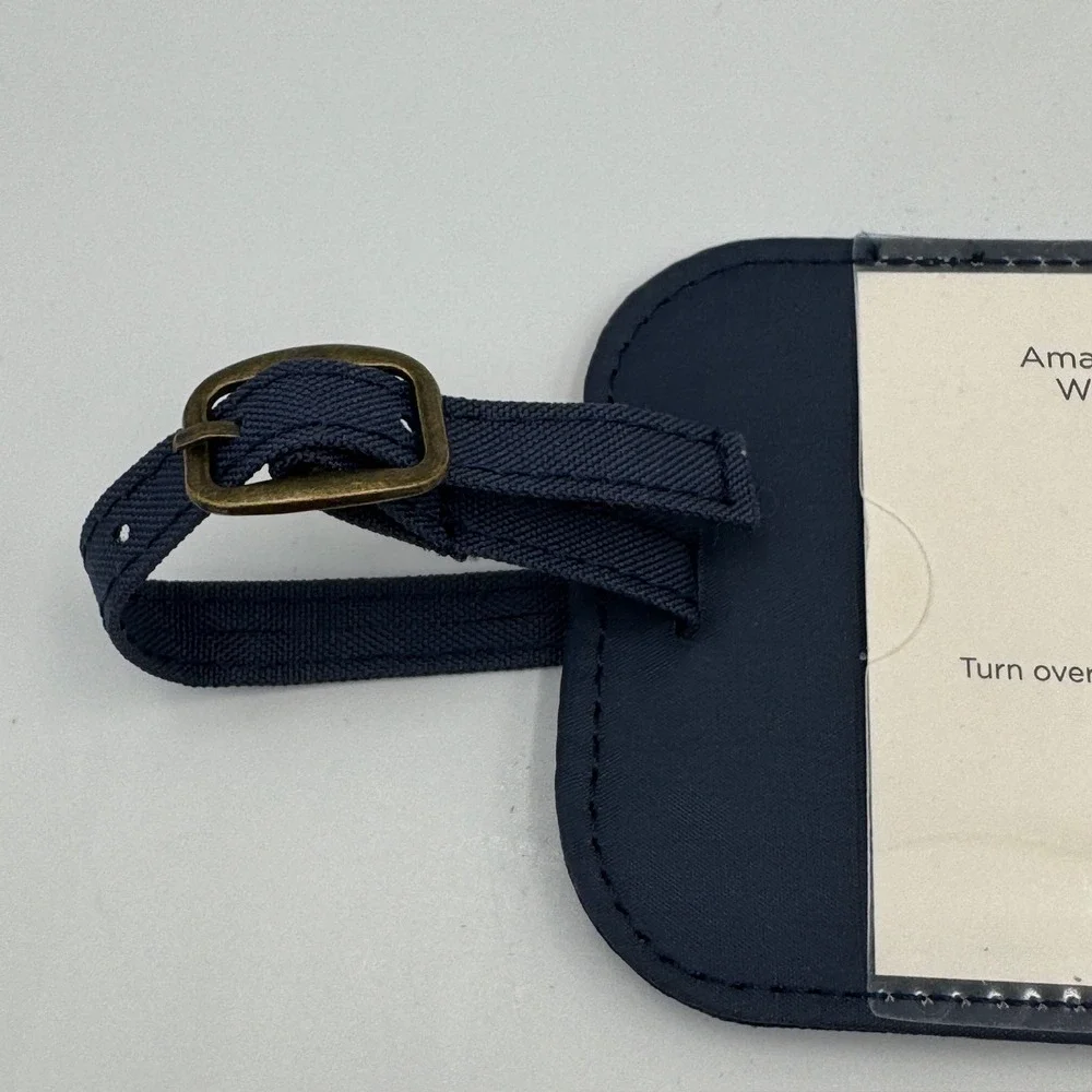 AmaWaterways Recycled Polyester‎ Scenic River Cruise Luggage Tag Navy Blue